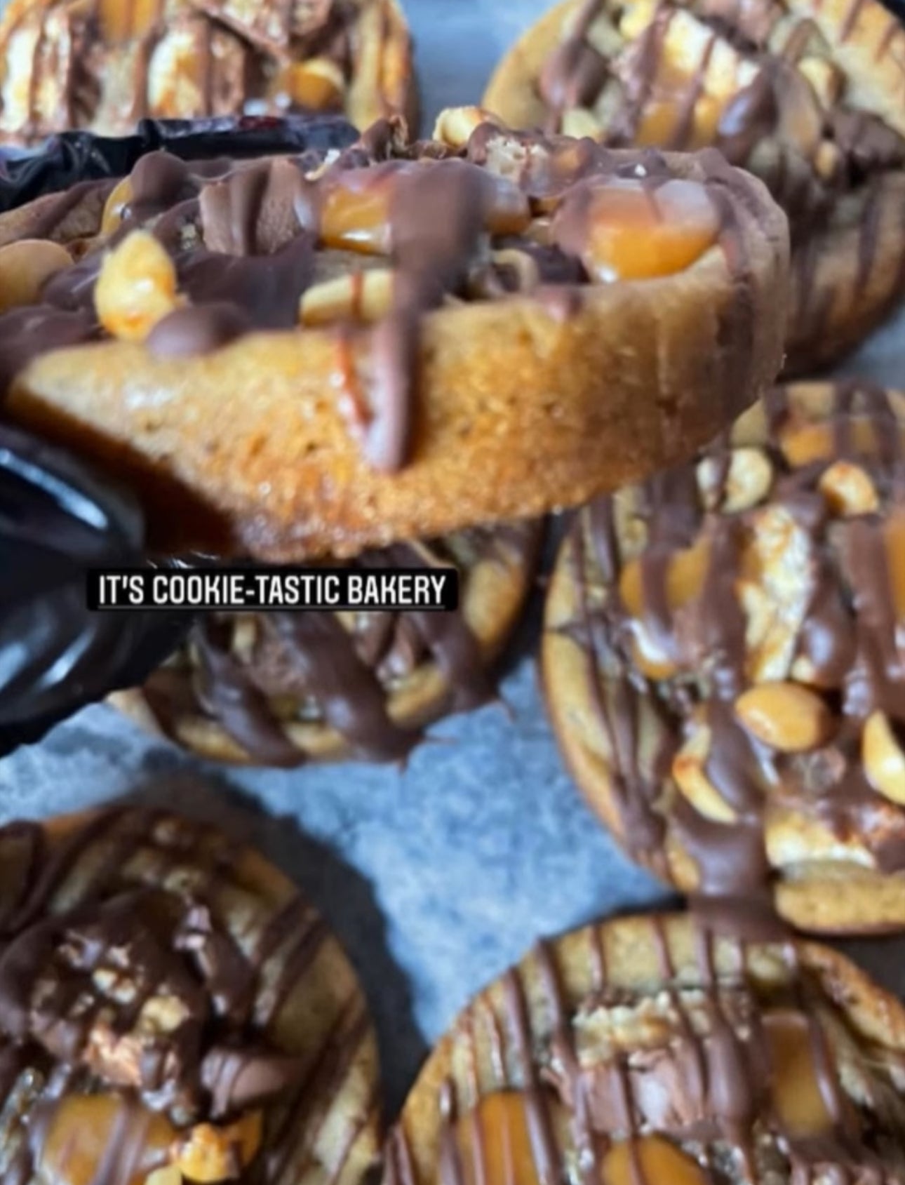 XL Snicker Chocolate Chip Cookie’s