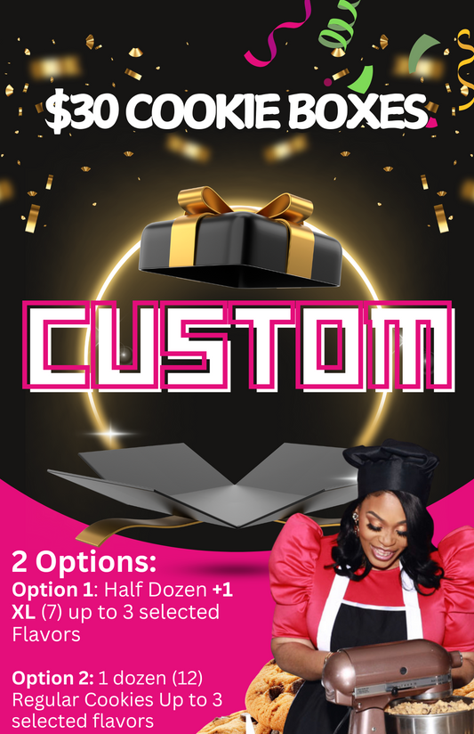 $30 Custom Christmas Special Cookie Box